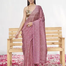 Tikhi Imli Woven Design Saree-image-68