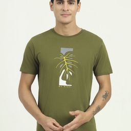 Greenfibre Graphic Printed Pure Cotton Slim Fit T-shirt-15