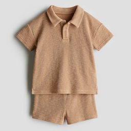 H&M 2-Piece Textured Jersey Set-image-54