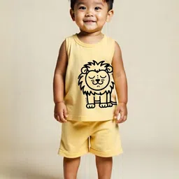 x2o Kids Selection Of 2 Pure Cotton Sleeveless T-shirt And Shorts-40