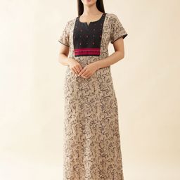 Maybell Printed Maxi Nightdress-image-87