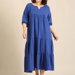 The Pink Moon Fit & Flare Maxi Dress-image-98