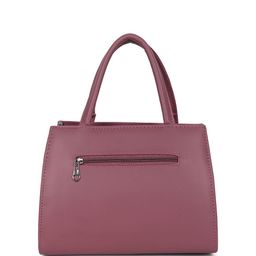 LADY QUINTON PU Structured Handheld Bag with Applique image 2