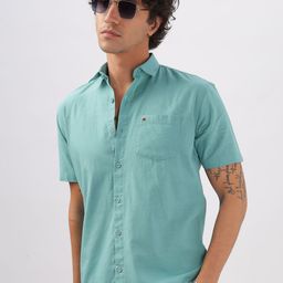 BS BLUE SQUAD Men Slim Fit Opaque Casual Shirt-image-43