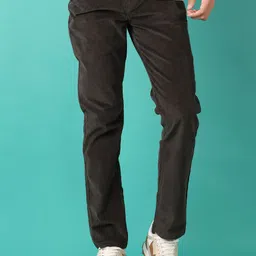 V-Mart Men Mid-Rise Cotton Chinos Trousers-image-75