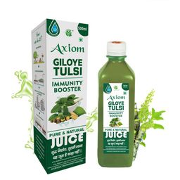 Axiom Set Of 2 Pure Tulsi Giloy Stem Juice - 500ml Each image 1