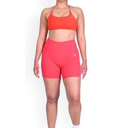 Yoginis Activewear Women Skinny Fit High-Rise Yoga Sports Shorts-image-48