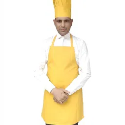 SWITCHON Yellow Apron With Hat-25