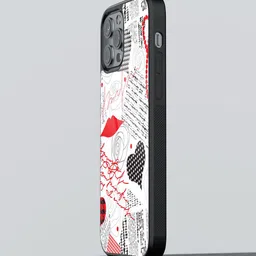macmerise Quirky Printed iPhone 12 Pro Back Case Mobile Accessories-42