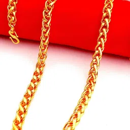 Nawab Collection Men Gold Necklace and Chains-4