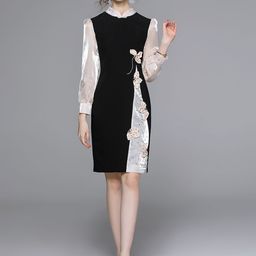 JC Collection Cold-Shoulder Sheath Dress-picture-12