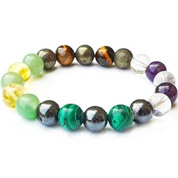 VIBESLE Unisex Crystals Elasticated Bracelet-55