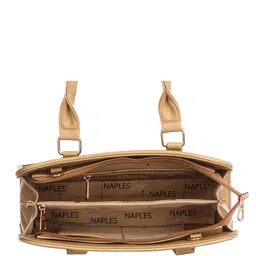 Naples Women Solid Structured Handheld Bag image 4