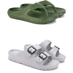 PENNEN Set Of 2 Self Design Clogs-picture-4