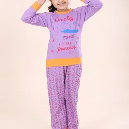 KiddoPanti Girls Printed Night suit-picture-26