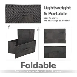 Aura Grey Set of 3 Regular Drawer Organiser Organisers image 5