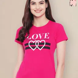 Metronaut Women Typography 2 Printed T-shirt-picture-6