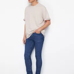 Trendyol Men Slim Fit Mid-Rise Low Distress Jeans-image-79