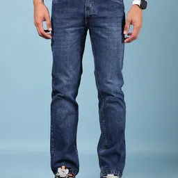 V-Mart Men Regular Fit Mid-Rise Light Fade Jeans-19