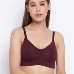 Enamor Women Solid Full Coverage Non Padded Bra-image-12