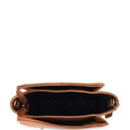 Mast & Harbour PU Structured Sling Bag with Quilted image 2