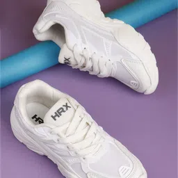 HRX by Hrithik Roshan Women Lace-Ups Round Toe Sneakers-11