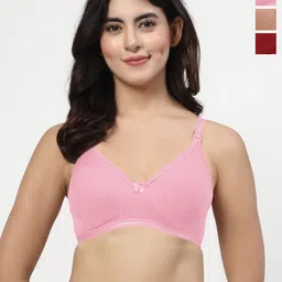 LILY Women Pack of 3 Full Coverage Bra-picture-19