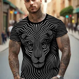 UD FABRIC Men Standard Striped Casual Shirt-image-85