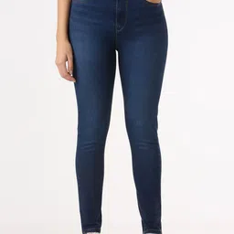 Pepe Jeans Women Skinny Fit High-Rise Light Fade Stretchable Jeans-picture-5