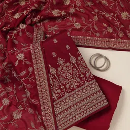Koskii Unstitched Dress Material-picture-32