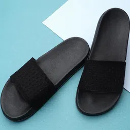 Pampy Angel Men Black Flip Flops-image-82
