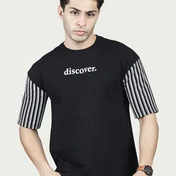 BE POSITIVE Men Typography Pure Cotton T-shirt-picture-25