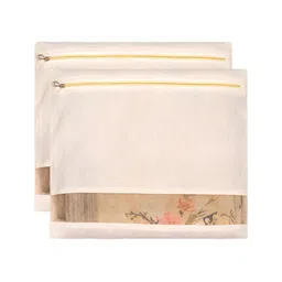 Panchhi Store Beige Set of 2 Reusable Multi-Utility Organisers-43