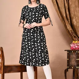 HERE&NOW Paisley Printed Straight Kurta-21