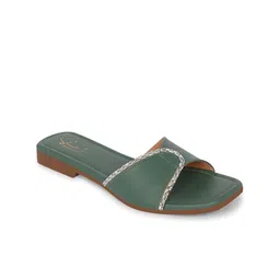 Shoestail Women Open Toe Flats-picture-47
