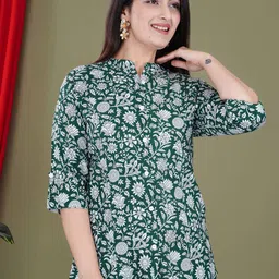 GUDWEARS Women Floral Printed Shirt Style Top-picture-28