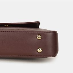 Carlton London Textured Structured Shoulder Bag image 4