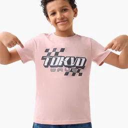 Juniors by Babyshop Boys Typography Printed T-shirt-picture-18