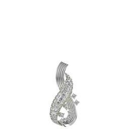 VALANOVA Women White Gold Lab Grown Pendant Diamond 14K-image-98