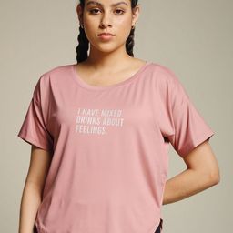 MKH Typography Printed Drop-Shoulder Sleeves Dri-FIT Relaxed Fit T-shirt-picture-57