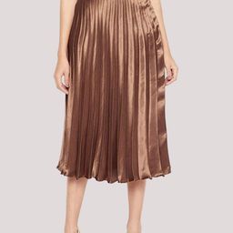OTABU A-Line Pleated Midi Skirts-image-16