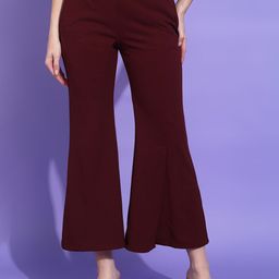 MISS HAUTE Women Smart Trousers-image-46