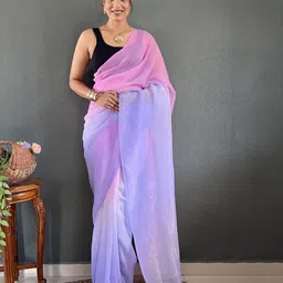 HERE&NOW Ombre Ready to Wear Saree-picture-55