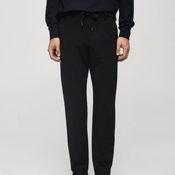 MANGO MAN Slim Fit Trousers-image-47