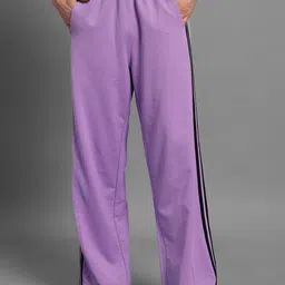 Dogman Men Cotton Striped Relaxed-Fit Track Pants-picture-43