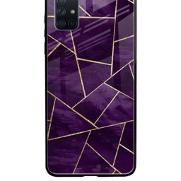 QRIOH Geometric Printed Samsung Galaxy A51 Back Case Mobile Accessories-image-81