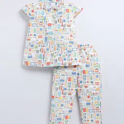 NAUTI KIDZ Girls Printed Night suit-picture-20