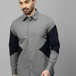 ECHKE Men Custom Opaque Casual Shirt-image-72