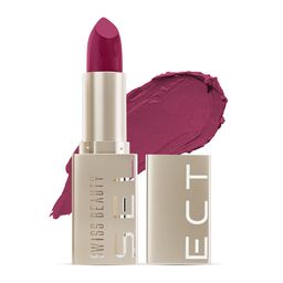 SWISS BEAUTY Select Creme Touch Lipstick with Vitamin E & Tea Tree - Delightful Plum 10-31