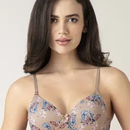 Amante Floral Bra Full Coverage Lightly Padded-48